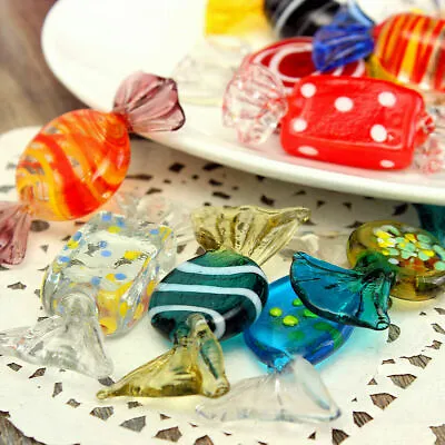 Buy 12PCS Glass Sweets Vintage Wedding Party Candy Christmas Decor Gift HOT Colorful • 15.99£