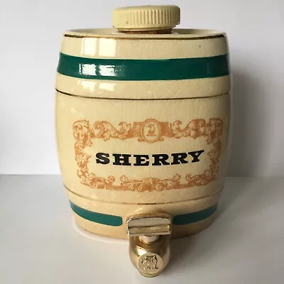 Buy Vintage Wade Royal Victoria Pottery Sherry Barrel Decanter W&a Gilbey Limited • 4.99£