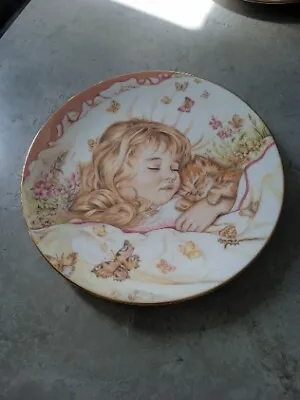 Buy Royal Worcester Crown Ware Mondays Child From A Child's Blessing Plate... • 9.99£