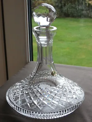 Buy Tyrone Crystal  SPERRINS   Ships Decanter   - Ex Cond - Stamped • 32.99£