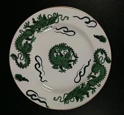 Buy Antique Copeland China England Green Dragon Plate Marked 20cm Wide • 59£