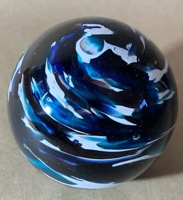 Buy Vintage Phoenicia Art Glass Paperweight. • 12£