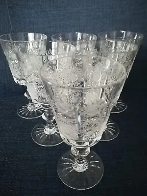 Buy Bohemian QueenLace Wine Glasses 6 X 150ml New/ Used For Display/ • 54£