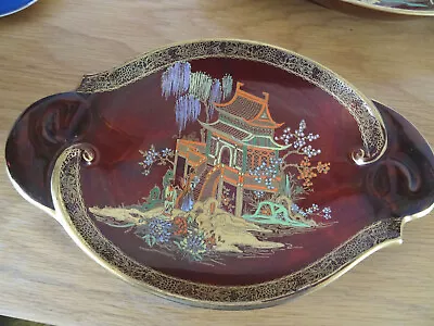 Buy Delightful Carlton Ware Rouge Royale Dish In The Mikado Pattern • 14.95£