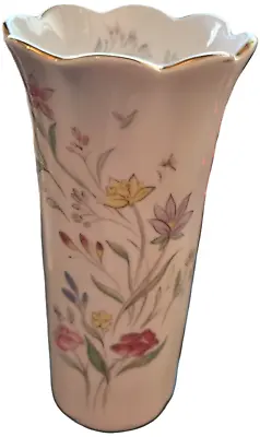 Buy Aynsley Vase. Summer Sketches Bone China Made In England 15 Cm • 9.99£