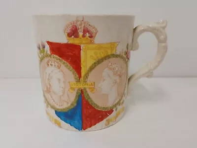 Buy Allertons Pottery-Large Mug Commemorating Queen Victoria's Diamond Jubilee 1897 • 34.99£