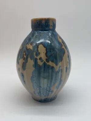 Buy Vintage Dover Pottery Crystallized Vase 6 1/2 • 23.85£