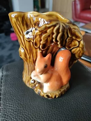 Buy Sylvac Pottery Squirrel Tree Vase Number 4233 • 3.99£