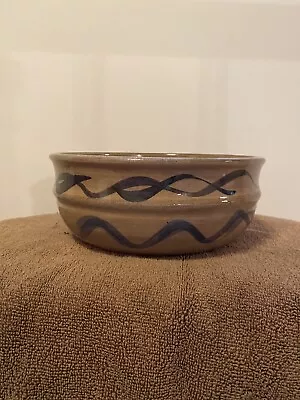 Buy Bowl Pottery Clay Brown & Gray Speckle Glaze Studio Handmade 9  Rough Textured • 11.53£