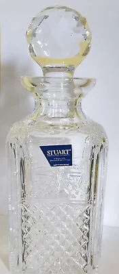 Buy Stuart Crystal Beaconsfield Whisky Decanter With Stopper. Never Used. • 225£