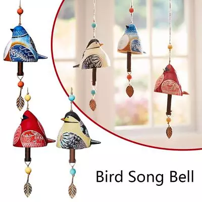 Buy Bird Song Bell Garden Decoration Creative Wind Chime Pendant Animal Decoration • 9.47£