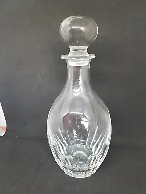 Buy Dartington Crystal Decanter CHELSEA Pattern With Stopper • 20£