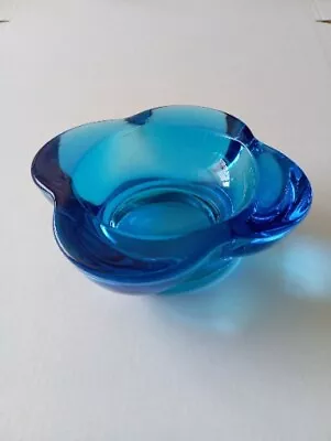 Buy Rudolf Jurnikl Blue Glass Small Bowl ,Ideal Birthday Present Or Gift  • 15.99£