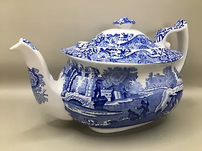 Buy Spode Blue Italian Small Teapot 1 Pint Capacity • 34.95£
