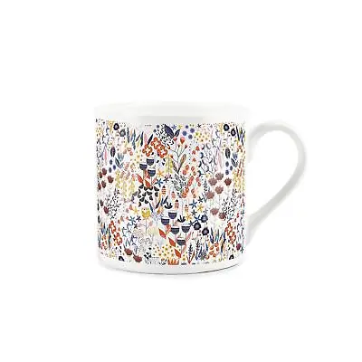 Buy Fine Bone China Mug Red Floral Summers Day Pink Gift Coffee/Tea Cup • 13.39£