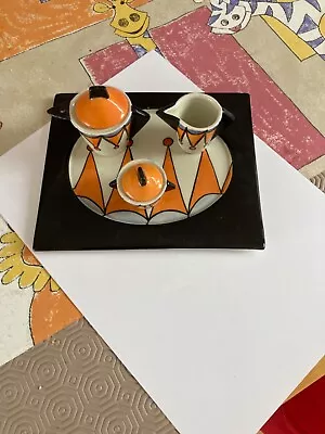 Buy Lorna Bailey Tea Set For One On A Circus TrayRare   • 80£