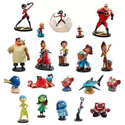 Buy Disney Pixar Characters Doll Figurine Playset Action Figure 20 Piece Toy Set • 20£