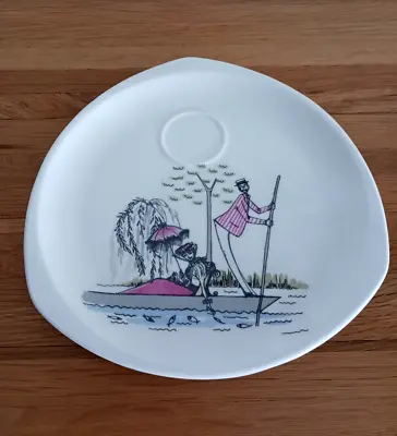 Buy Foley Bone China Saucer Plate Fun & Games Designed By Maureen Tanner • 4£