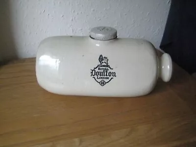Buy Antique Royal Doulton Lambeth London Stoneware Pig Bed Foot Warmer Bottle • 12£