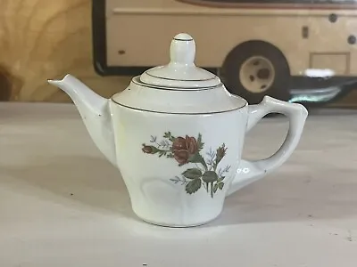 Buy Collectible Vintage Miniature Decorative Rose Teapot Made In China • 7.54£