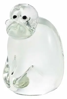 Buy ADERIA Glassware ETOmusubi Zodiac Ornament Clear Monkey F-47123 MADE IN JAPAN • 45.13£