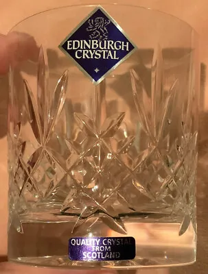 Buy Rare Vintage New 6 Edinburgh Crystal Lomond 6oz Whisky Tumblers/Glasses Boxed • 95£