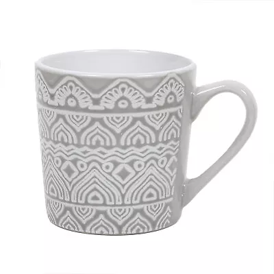 Buy Set Of 4 Swirl Stoneware Mugs • 7.99£
