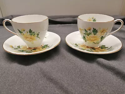 Buy Vintage Royal  Standard Fine Bone  Tea Cap  'Romance'. For Two Tea Set. UK. • 18£