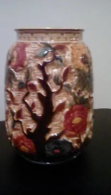 Buy Indian Tree Vase. H J Wood, Stafford, Hand Painted. No.575 • 28£