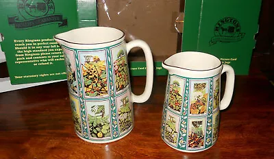 Buy Ringtons - Picture Card Ceramic Jugs - Set - Collectable - Ideal Gift • 24.99£