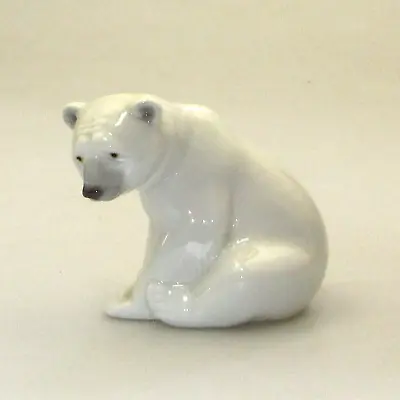 Buy Lladro Polar Bear Seated No 1209 • 38.02£