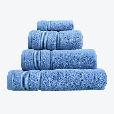Buy Allure Egyptian Cotton Bath Towels - Super Soft Zero Twist, Absorbent, 500GSM • 54.95£