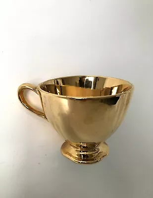 Buy Royal Winton Grimwades - Tea Cup & Saucer ~ Gold - VGC • 12£