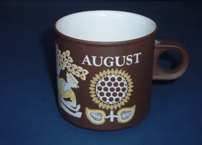 Buy Hornsea  August  Love Mug  By Ken Townsend  Very Rare   ( 2105) • 23.99£