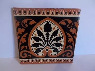 Buy Minton Hollins Antique 8 Inch Tile Christopher Dresser Inspired Aesthetic Tile • 20£