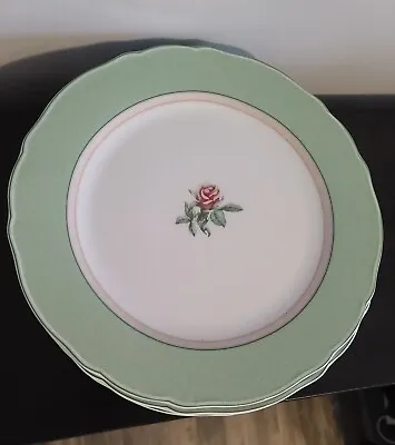 Buy Set Of 4 Wedgwood ENGLISH COTTAGE MIST 12  Dinner/Charger Plates • 86.74£