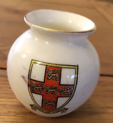 Buy WH Goss Crested China ‘City Of Bath’  Model Of Ancient Vase • 4£