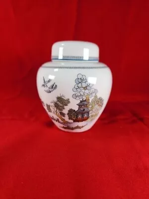 Buy Beautiful Vintage Wedgwood Chinese Legend Bone China Ginger Jar Lidded Pot Retro • 9.99£