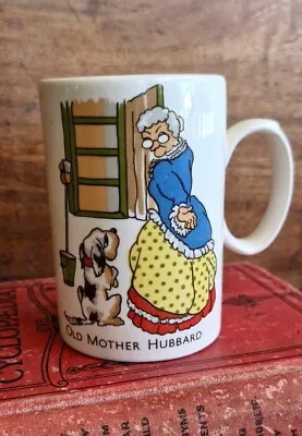 Buy Vintage Mug. Old Mother Hubbard Nursery Rhyme. Made By Holkham Pottery England • 6.34£