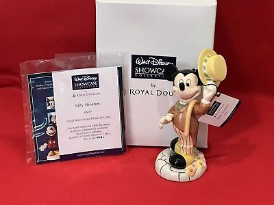 Buy Royal Doulton Mickey Mouse Figurine Disney Showcase Nifty Nineties MM19 RARE • 55.99£