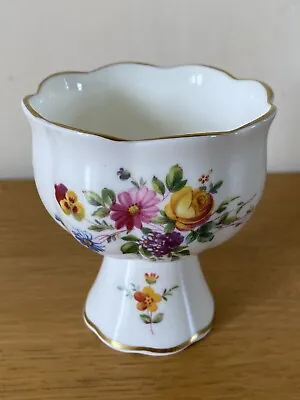 Buy Minton Marlow English Bone China Mini Posie Vase Approx 8cm Vintage Floral • 9.99£