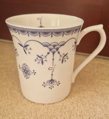 Buy Queens Fine China Mug - Ingrid - Blue And White - In Very Good Condition • 10£