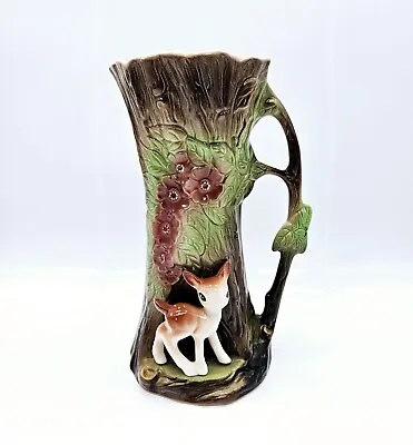Buy Eastgate England Pottery Deer Fauna Vase No. 29 Withernsea 11   • 28.46£