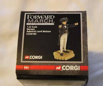 Buy Corgi - Forward March - Battle Of Trafalgar ADMIRAL LORD NELSON 1:32 Figure • 12.99£