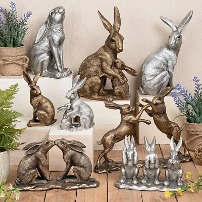 Buy Leonardo Bronze Reflections Of Animals - Deer, Gorilla, Elephant, Hare & Stag • 19.99£