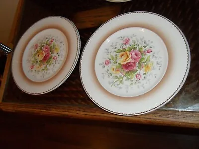 Buy Antique Dinner Plates 3-piece Set 1959 Portland Pottery Cobridge • 27.99£