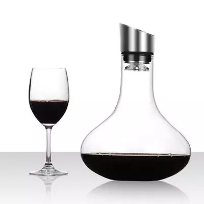 Buy Crystal Wine Carafe Decanter With Aerator Household Wine • 25.01£