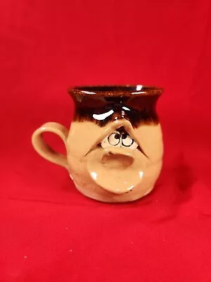 Buy Pretty Ugly Pottery Coffee Mug Cup Face Handmade In Wales Glazed Stoneware • 9.99£