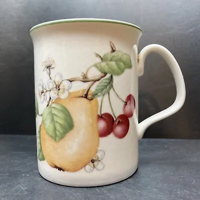 Buy Vintage Ashberry St Michael Pear Cherries Plums & Strawberries Fine China Mug • 19.95£