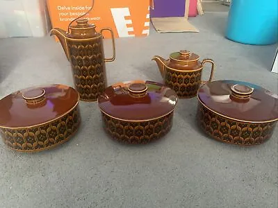 Buy Hornsea England Heirloom Pottery Set, Coffee Pot, Casserole Dishes. • 60£